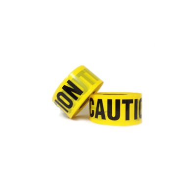 865 Yellow Caution Tape 3" x 1000'