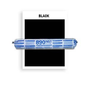 890 NST - SSG-012-Black SSG Non-Staining, Ultra-Low Modulus Silicone Sealant-20 oz sausage